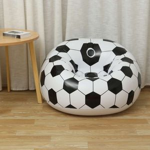 Grote Luie Banken Stoelen Opblaasbare Vouwen Lounger Seat Zitzak Poef Bladerdeeg Couch Tatami Woonkamer Basketbal Voetbal Print