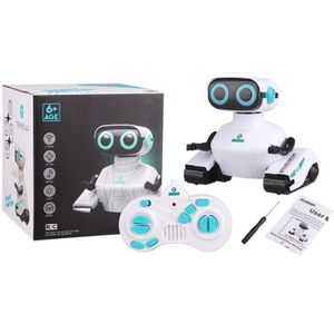 Rc Robot Auto 2.4Ghz Afstandsbediening Robot Speelgoed Voor Kinderen Met Glans Ogen Dance Moves Cadeau Voor Kinderen Jongens meisjes Leeftijd 6 +