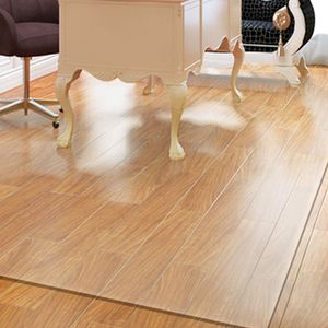 Slaapkamer Home Office Stoel Vloermat Anti Scratch Non Slip Praktische Woonkamer Hotel Voor Tapijt Hal Rechthoek Pvc Transparant