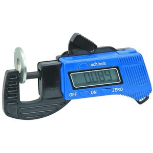 Draagbare Nauwkeurige Digitale Diktemeter Meter Metalen Tester Micrometer 0 Tot 12.7Mm Schuifmaat Meter Breedte Meet Gereedschap