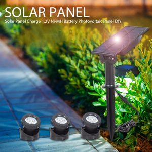160mA Zonnepanelen Solar Waterdicht Eenvoudige Installatie Systeem Solar 2V 0.32W Power Led Voor 1.2V Ni Mh batterij Telefoon Oplader