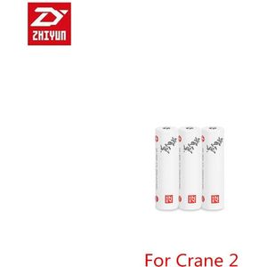 Zhiyun Officiële 3 Pcs Van Originele 18650 Batterij 2000 Mah 3.7V Voor Zhi Yun Crane 2 Crane 2 Stabilisator gimbal