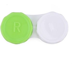 1Pc Praktische Mini Transparant Draagbare Contact Lens Case Vrouwen Contact Lens Container Voor Reizen Kit Houder Contactlenzen Doos