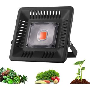 Led Full Spectrum Grow Lamp100W 220V Outdoor Phyto Licht Groei Schijnwerper Voor Planten Kas Zaaien