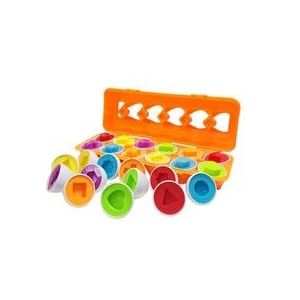 Kleurherkenning Vaardigheden Leren Speelgoed Gekoppeld Eieren Kleur Bijpassende Ei Set Voorschoolse Speelgoed Voor Peuter Emulatie Puzzel Speelgoed