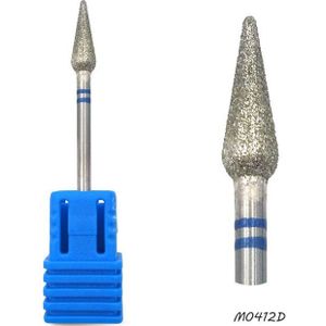 Hytoos Diamond Nail Boor 3/32 "Rotary Burr Cuticle Schoon Manicure Snijders Boor Accessoires Nail Mills-L0310D