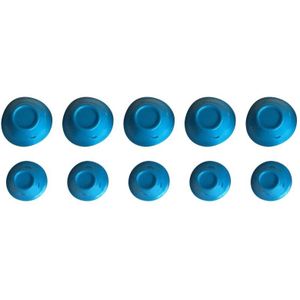 10 stks/set Magic Hair Care Rollers 2 kleuren Soft Rubber Silicone Haar Krultang Geen Warmte Haar Styling Tool Hair Curler set