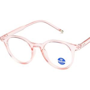 Anti Blauw Licht Ronde Mannen Bril Frame Vrouwen Retro Metalen Rice Nail Luipaard Optics Brillen Frames Brillen
