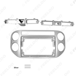Feeldo Auto Stereo Audio 2Din Fascia Frame Adapter Voor Volkswagen Tiguan 9 &quot;Big Screen Dvd Fitting Panel Frame Installatie kit