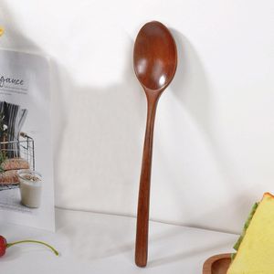 Houten Lepel Vork Bamboe Keuken Kookgerei Gereedschap Soep-Theelepel Servies Keuken Accessoires Gebruiksvoorwerpen Keuken Gereedschap
