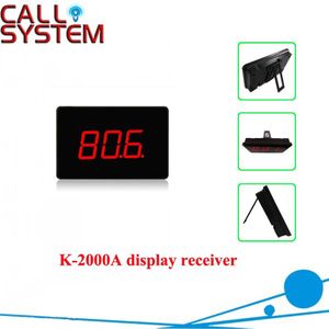 433 Mhz Draadloze Ober Service Queuing Oproep Systeem Ontvanger Host K-2000A 3-Cijferig Nummer