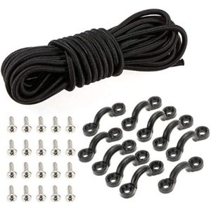 Sterke Elastische Bungee Touw Shock Cord Tie Down Diy Accessoire Voor Kajak G Boot Caravans