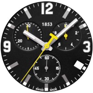 32.6Mm Wijzerplaat Case Handen Voor T055417A Mannen Quartz T055 Horloge Tekst Accessoires T055417 Reparatie Onderdelen Voor G10.211 beweging