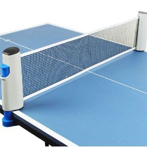 Intrekbare Tafeltennis net Tafel plastic Sterke Pingpong Mesh Draagbare Netto Kit Rack Vervangen Kits Ping Pong Spelen accessoire
