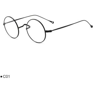 SO SMOOTH WIND - KMN136 - Titanium Bril - Unisex - Klein - Retro