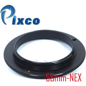 Pixco 49 Mm 52 Mm 55 Mm 58 Mm Macro Reverse Adapter Ring Voor Sony E Mount Nex Camera