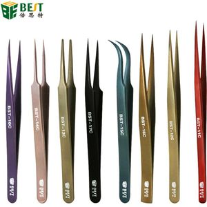 1 Stuk Ultra Precisie Pincet Antimagnetische Galvaniseren Tang voor Mobiele Telefoon Tablet PC Picking Reparatie Tools