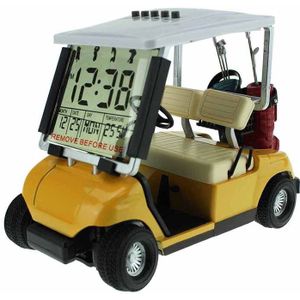 Kofull Creatieve Mini Lcd Display Model Golfkar Klok Bureau Decoratie Kerst Cadeau