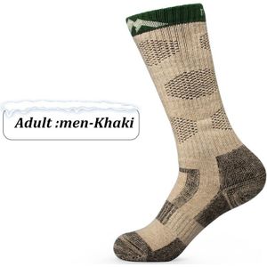 1 Paar Winter Skiën Thermische Sokken Mannen Vrouwen Kinderen Kleurrijke Skiën Voet Warmer Sokken Slijtvast Familie Sport Sokken