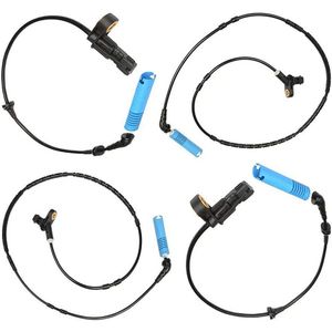 Vervanging Voor E46 316i 4 Stks/set Auto Abs Wheel Speed Sensor Kabel Voor Achter Links Rechts Auto-onderdelen 34526752683