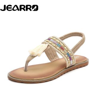 JEARRO Sandalen Vrouw Zomer Platte Slippers Schoenen Sandalias Mujer Vrouwen Casual Platform Sneakers Dames Maat 36-41