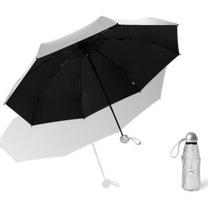 Vrouwen Mannen Mini Pocket Parasol Meisjes Anti-Uv Waterdichte Draagbare Reizen Mode Paraplu 8 Ribben Pocket Mini Paraplu Regen