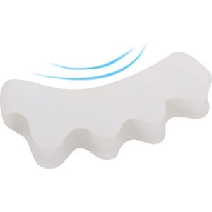 Siliconen Teen Corrector Gel Bunion Protector Teenseparators Straightener Strooier Correctoren Valgus Correctie 1 Paar Voetverzorging