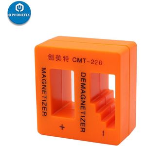 CMT-220 Schroevendraaier Magnetische Pick Up Tool Oranje Blauw Magnetiseur Demagnetizer Voor Schroevendraaier Tips Bits Klein Gereedschap