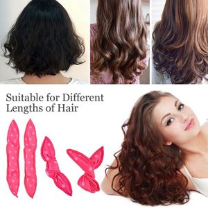 10Pcs Magic Krultang Haar Rollen Nachtrust Golf Punt Foam Hair Curler Rollers Flexibele Zacht Kussen Haar Rollen Diy spons Hai