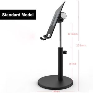 Aluminium Desktop Tablet Telefoon Standhouder Verstelbare Tablet Mobiele Telefoon Ondersteuning Desk Mount Voor Ipad Air Pro 10.5 Stand