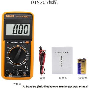 Elektricien DT9205A Hoge Precisie Elektronische Multimeter Digitale Multimeter Multimeter Anti-Verbranden Riem Automatische Uitschakeling