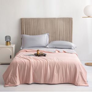 Peter Khanun Cooling Dekens Glad Airconditioning Dekbed Lichtgewicht Zomer Quilt Met Dubbelzijdig Koud &amp; Cooling Stof