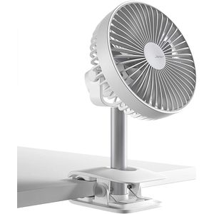 Jisulife Oplaadbare Ventilator Bureau Ventilator Voor Home Office Slaapkamer Super Mute Tafel Draagbare Fans Met 4 Snelheden Ventilador Usb Abanico