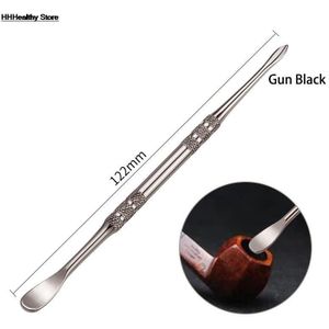 Rvs Cuticle Pusher Remover Lepel Trimmer Metalen Dubbelzijdig Vinger Dode Huid Push Nail Art Manicure Pedicure Tool