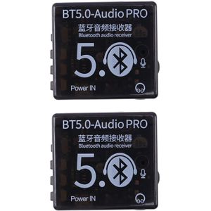 2X BT5.0 Audio Pro Bluetooth Audio Receiver MP3 Lossless Decoder Board Draadloze Stereo Music Car Speaker Ontvanger