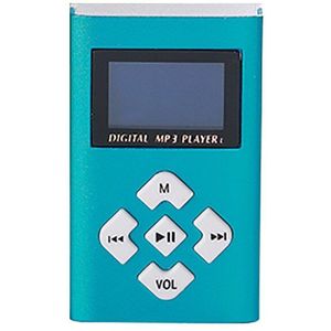 Screen Kaart Knop MP3 Metalen Aluminium Shell Sport Draagbare Mp3 Speler Audio