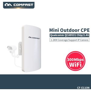 300Mbps Draadloze Access Point Outdoor Cpe Wifi Router Wifi Versterker Comfast CF-E110N Wifi Bridge Nanostation Wi-fi