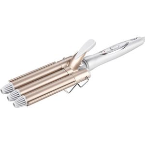 Ckeyin - Professionele Haar Krultang - Keramische Triple Barrel - Elektrische Haar Styler - Max. Temperatuur 220 °C