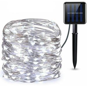 6/10M Led Outdoor Solar Lamp String Lights 60/100 Leds Fairy Christmas Party Garland Solar Tuin Waterdicht linghting