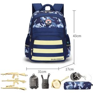 ZON ACHT Schooltassen Kinderen Rugzak Camouflage School Rugzak Voor Jongens Kids Rugzak Reizen Rugzakken