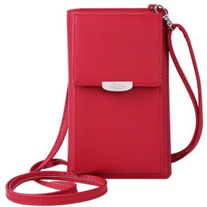 Dames Mini Crossbody Tassen Vrouwen Clutch Telefoon Tas Portefeuilles Flap Touch Screen Telefoon Schoudertas