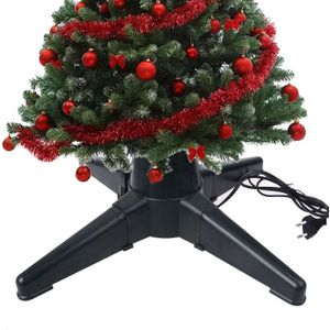 Eu Plug 40/50Cm Kerstboom Elektrische Roterende Base Stand Xmas Tree Ondersteuning 27RF