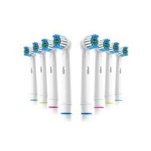 8x Opzetborstels Voor Oral-B Elektrische Tandenborstel Fit Advance Power/Pro Gezondheid/Triumph/3D excel/Vitality Precision Clean