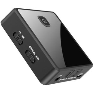 Bluetooth 5.0 Zender Ontvanger Draadloze Adapter Lage Latency 3.5Mm Aux Jack Optische Spdif Audio Adapter