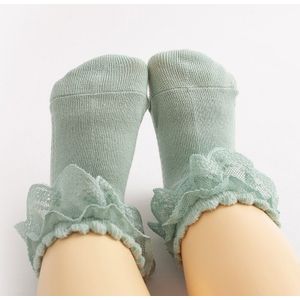 Lente Meisjes Kant Sokken Herfst Kinderen Sok Buitenlandse Uitziende Meisjes Dans Sokken Comfortabele Kant Prinses Baby Cotto Sokken