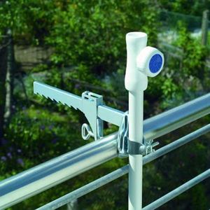 Parasol Clip Paraplu Houder Balkon Vissen Paraplu Mount Klem Voor Paraplu Diameter 25Mm-32Mm Driewieler Schaduw Accessoires