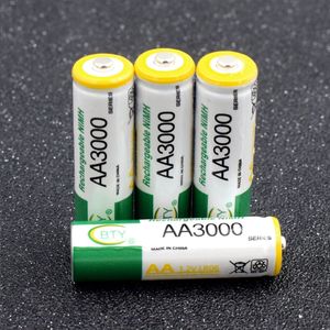 Bty 4/8/12/16/20 Pcs Aa 3000 Mah 1.2 V Quanlity Oplaadbare Batterij Aa 3000 Mah Ni-Mh 1.2 V Oplaadbare 2A LR6 HR6 Batterij
