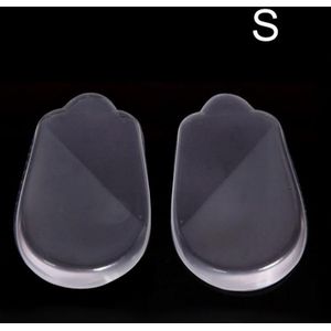 Siliconen Gel Hak Pads Fasciitis Plantaris Corrector Gel Hiel Cups Voor Hielpijn Hielspoor Voeten Binnenzool Pad Hak Kussen