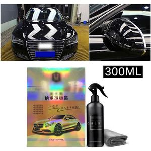 300 Ml 10H Nano Crystal Coating Hydrofobe Glas Keramische Coating Anti-Kras Auto Polish Exterieur Verf Care Onderhoud