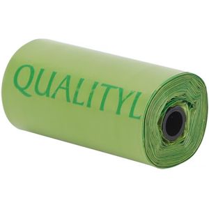 8 Rolls/120 Pcs Groen Plastic Afval Bag Thicken Hond Afvalzakken Vuilnis Duurzaam Schoonmaken Afval Tas